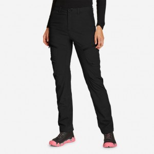 Eddie Bauer 2 Polar Fleece-Gefütterte Hose Damen Schwarz | NGFT-62483