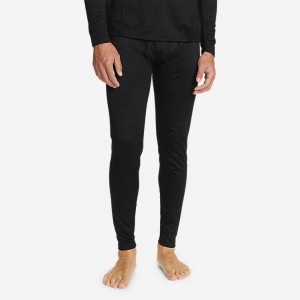 Eddie Bauer Brushed Mesh Baselayer Hose Herren Schwarz | VTHP-79520