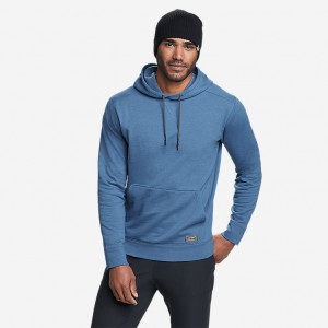 Eddie Bauer Camp Fleece Pullover Hoodie Herren Blau | YZTF-01963