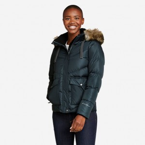 Eddie Bauer Cascadian Down Parka Damen Blau | GBQD-72049