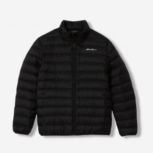 Eddie Bauer CirrusLite Down Jacken Mädchen Schwarz | OTXJ-75104