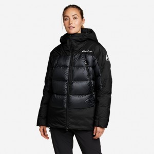 Eddie Bauer Downclime Alpine Parka Damen Schwarz | QUDN-89157