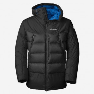 Eddie Bauer Downclime Alpine Parka Herren Schwarz | KAUL-40179