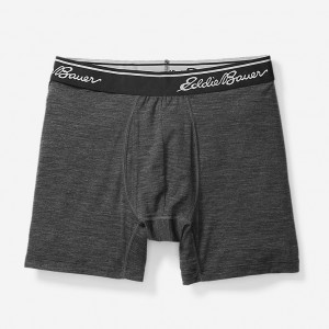 Eddie Bauer EB Laufschuhe Wolle-Blend Boxer Briefs Hose Herren Grau | UYPB-35914