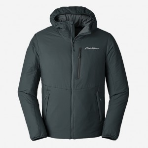 Eddie Bauer EverTherm® Downdraft Mit Kapuze Jacken Herren Grau | EUSJ-34156