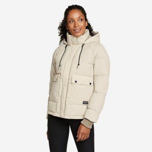 Eddie Bauer Frostine Down Jacken Damen Beige | APUK-56413