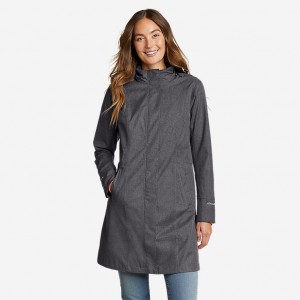 Eddie Bauer Girl on the Go® Trench Mantel Damen Grau | KRLV-63270