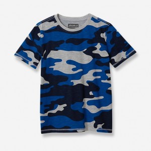 Eddie Bauer Graphic Kurzes-Sleeve - Print T-shirts Jungen Camouflage | DINK-48093