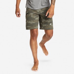 Eddie Bauer Guide Pro 9" Print Kurze Hose Herren Camouflage | UYTD-17895