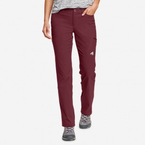 Eddie Bauer Guide Pro Hose Damen Bordeaux | IOAM-17083