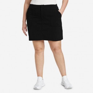 Eddie Bauer Horizon High-Rise Skort Hose Damen Schwarz | LBYA-65183