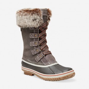 Eddie Bauer Hunt Pac Deluxe Stiefel Damen Braun | PUQF-28931