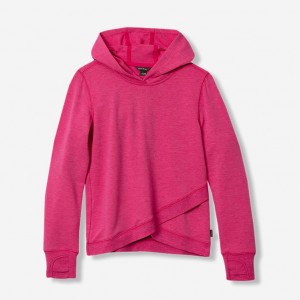 Eddie Bauer Infinity Crisscross Hoodie Mädchen Rosa | XTRP-02489