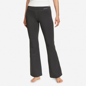 Eddie Bauer Movement Lux Flare Hose Damen Dunkelgrau | GNTU-04658