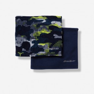 Eddie Bauer Neck Gaiter - 2 Pack Fleece Jungen Hellnavy | ONSL-07859