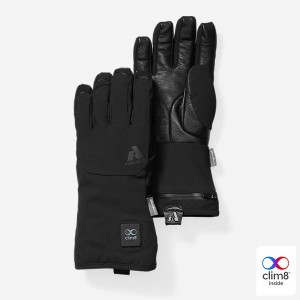 Eddie Bauer Pro Smart Heated Lite Handschuhe Damen Schwarz | GHRP-50472