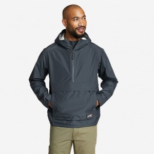 Eddie Bauer RainPac Anorak Jacken Herren Blau | AEFJ-64270