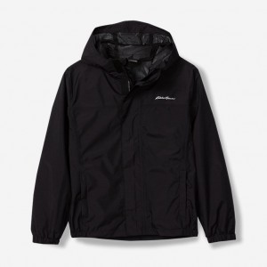 Eddie Bauer Rainfoil® Jacken Mädchen Schwarz | IEKZ-23419