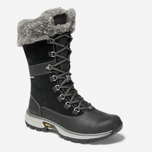 Eddie Bauer Rainier Stiefel Damen Schwarz | RDBP-14305