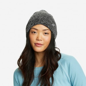 Eddie Bauer Shasta Mütze Damen Schwarz | PIDG-45367