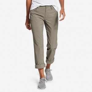 Eddie Bauer Sightscape Horizon Convertible Roll-Up Hose Damen Grau | IJER-60351