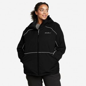 Eddie Bauer Ski-In-1 Jacken Damen Schwarz | CPSH-75980