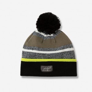 Eddie Bauer Sonoma Pom Mütze Jungen Schwarz | WPQX-19623