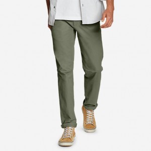 Eddie Bauer Voyager Flex Chinos - Slim Hose Herren Braun | AOZU-82934