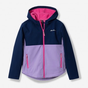 Eddie Bauer Windfoil® Hoodie Mädchen Hellnavy | BYTK-46781