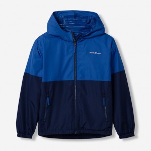 Eddie Bauer Windy Ridge Reversible - Colorblock Jacken Mädchen Blau | FCHU-13594