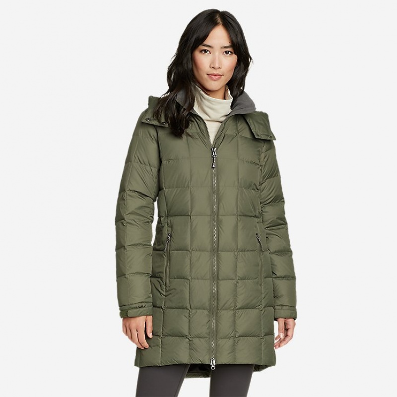 Eddie Bauer Altamira Down Parka Damen Grün | PRTQ-63915