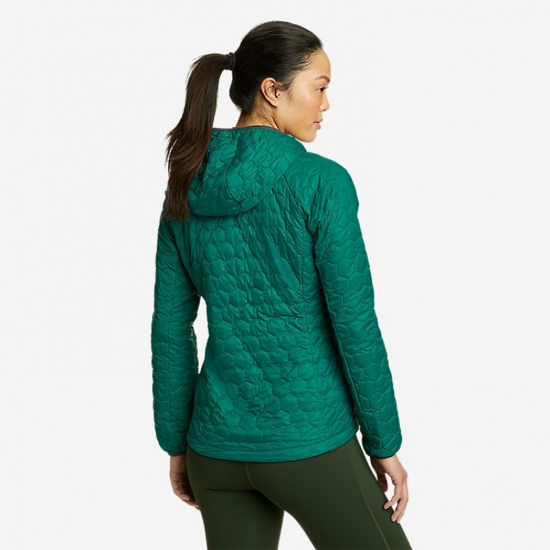 Eddie Bauer Astrolite Mit Kapuze Jacken Damen Mintfarben | TCEP-50938