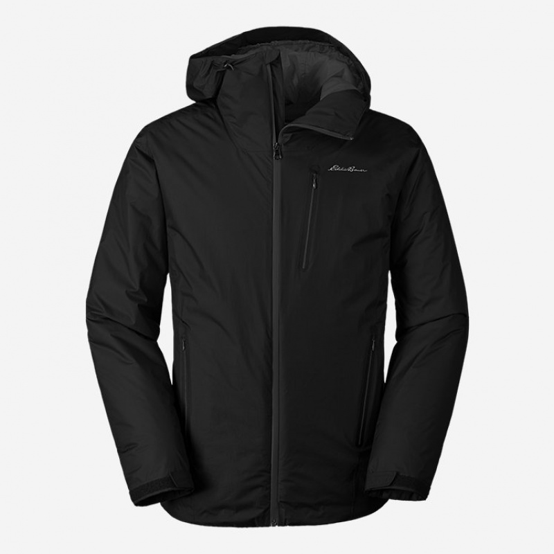 Eddie Bauer BC EverTherm® Down Jacken Herren Schwarz | NTDC-60814