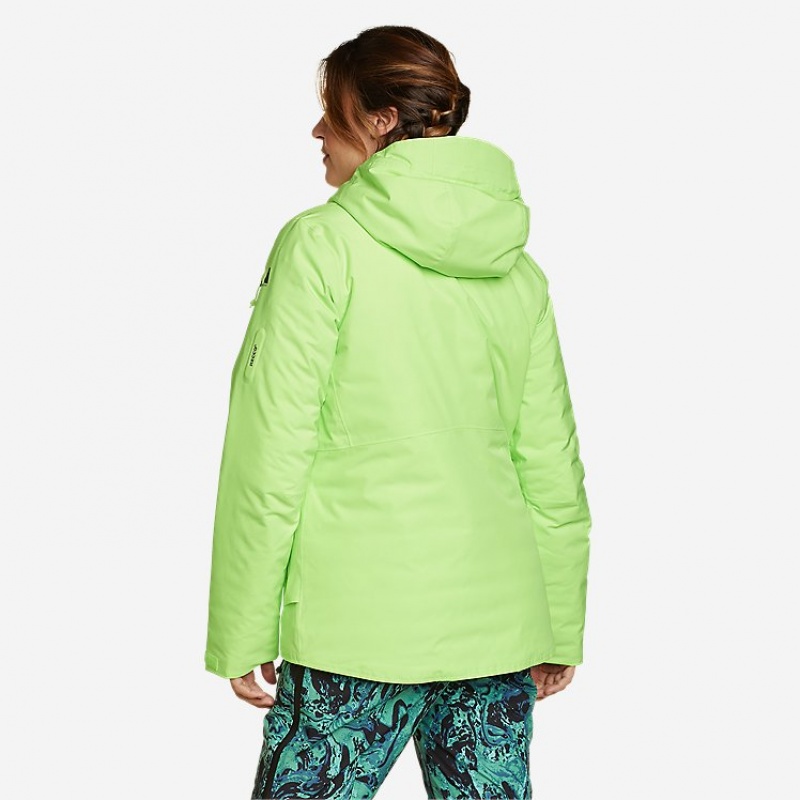 Eddie Bauer BC Stormday Down Jacken Damen Grün | VYOX-81234