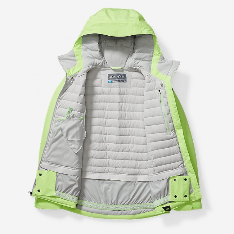 Eddie Bauer BC Stormday Down Jacken Damen Grün | VYOX-81234