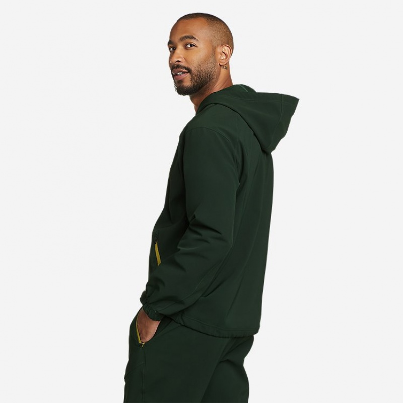 Eddie Bauer Camp Tek Hoodie Herren Dunkelolivgrün | DPTM-68270