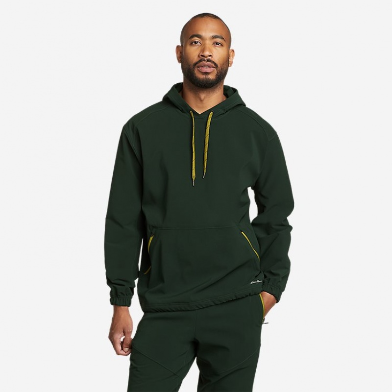 Eddie Bauer Camp Tek Hoodie Herren Dunkelolivgrün | DPTM-68270