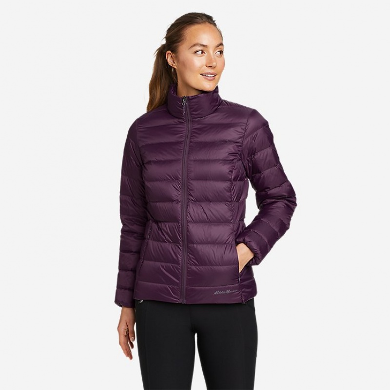 Eddie Bauer CirrusLite Down Jacken Damen Bordeaux | OZKB-42058