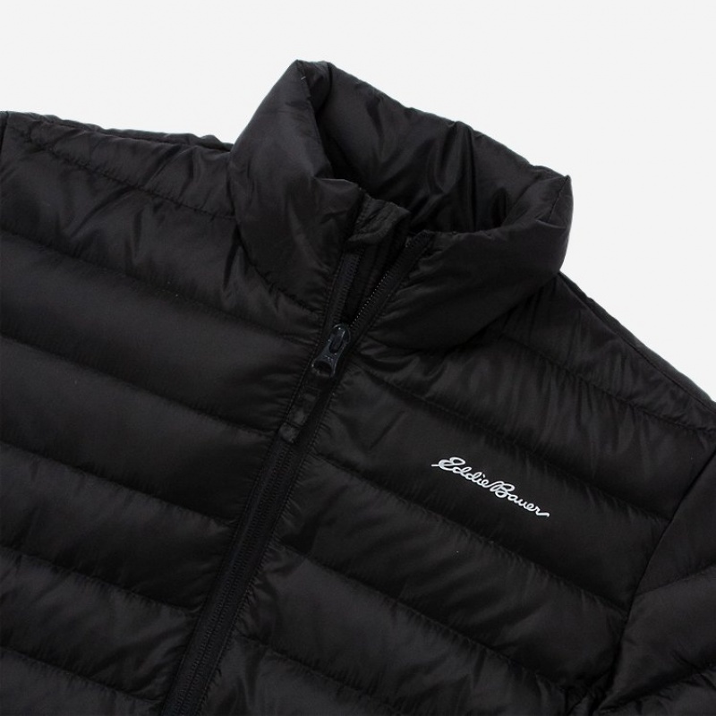 Eddie Bauer CirrusLite Down Jacken Mädchen Schwarz | OTXJ-75104