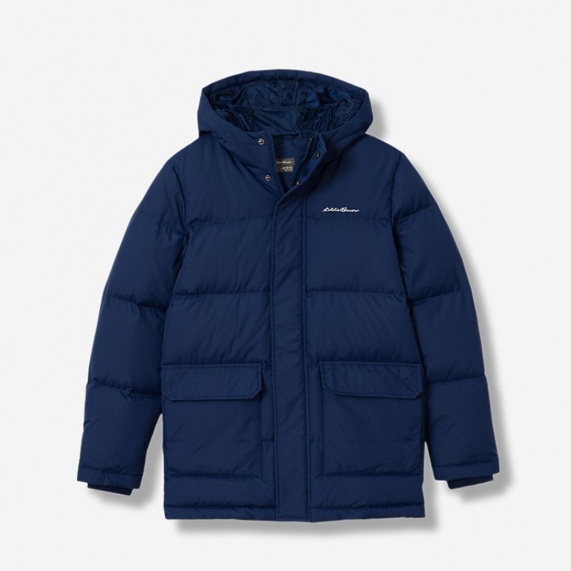 Eddie Bauer CirrusLite Down Parka Jungen Hellnavy | ZANT-13072