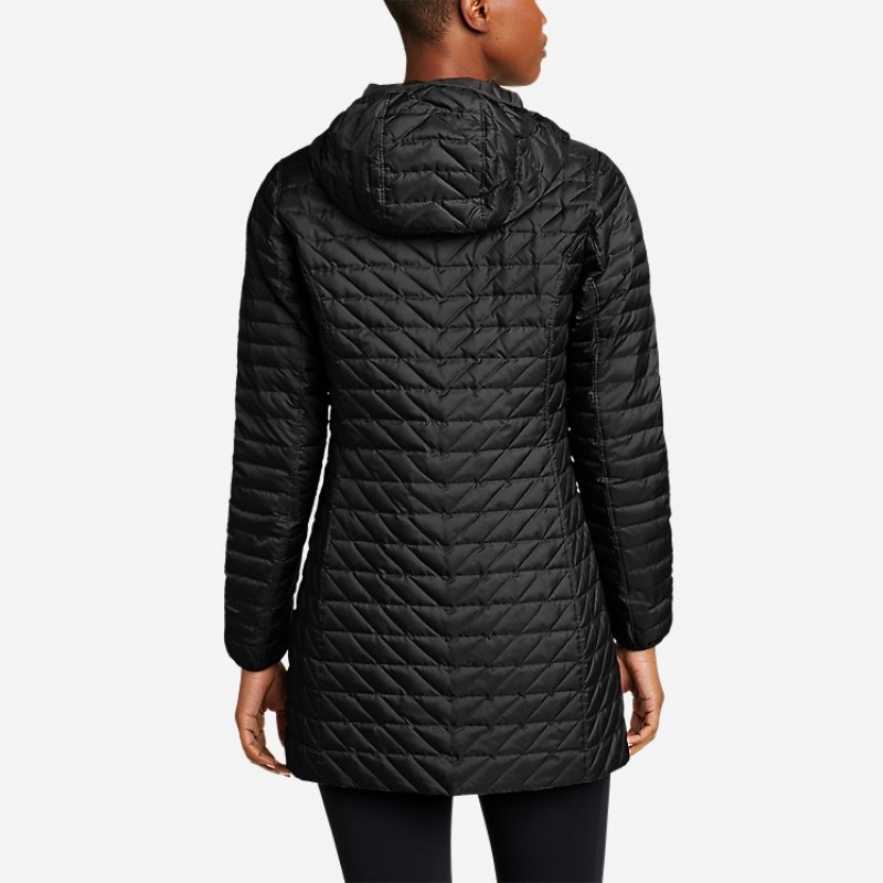 Eddie Bauer Cityscape Down Parka Damen Schwarz | GWMJ-58497