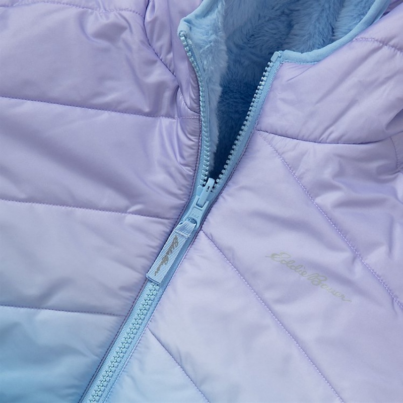 Eddie Bauer Deer Harbor Reversible Mit Kapuze Jacken Mädchen Lavendel | NFVS-13486