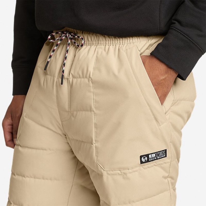 Eddie Bauer Down Hose Damen Hellkhaki | MLGU-01672