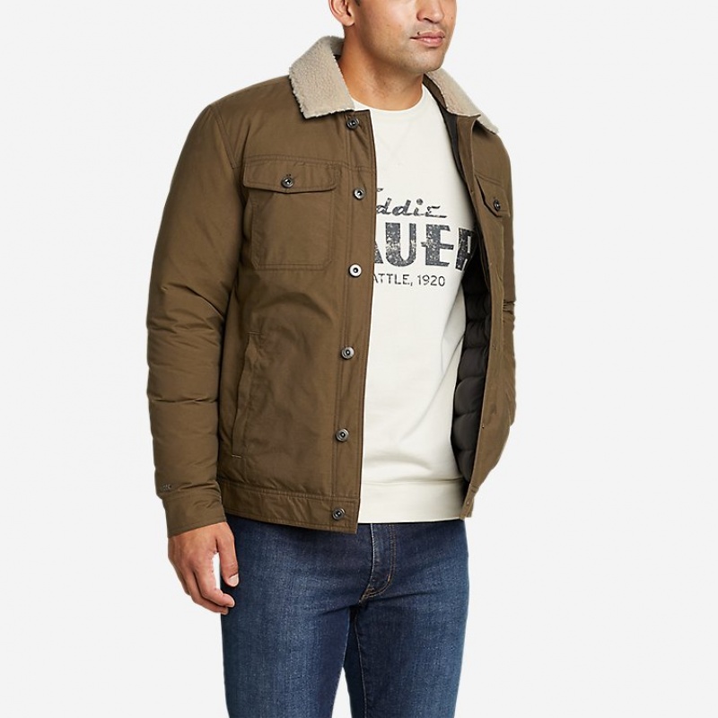 Eddie Bauer Emmons Truckee Down Jacken Herren Gelb | CJAY-73218