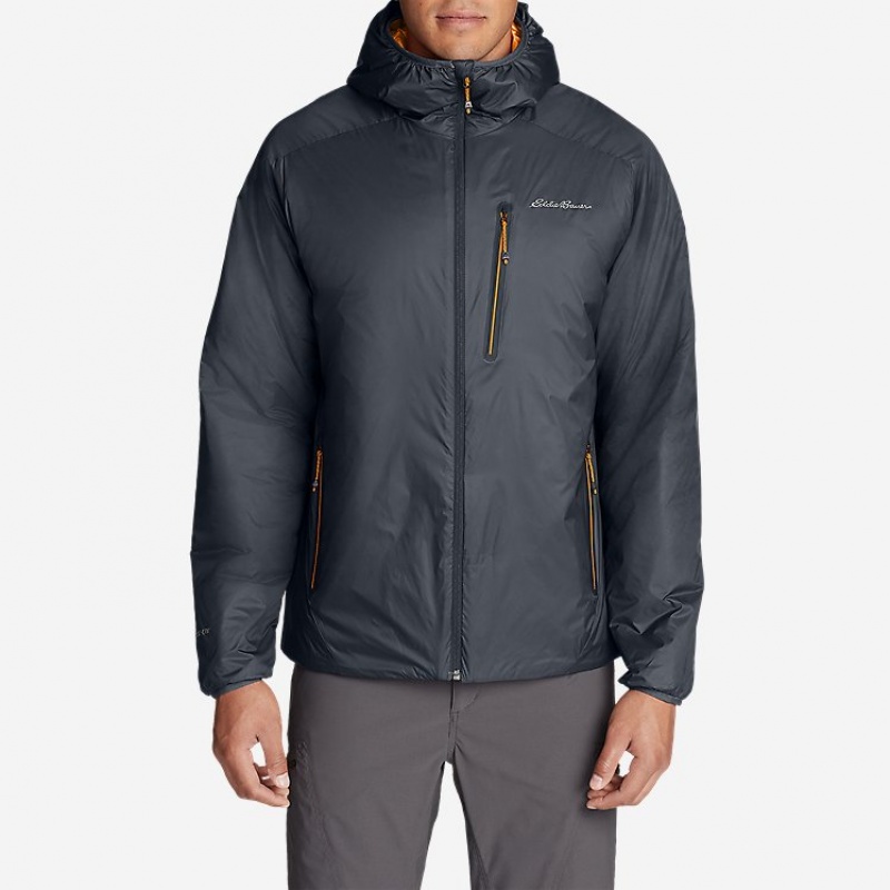 Eddie Bauer EverTherm® 2 Down Mit Kapuze Jacken Herren Blau | TZAL-19586