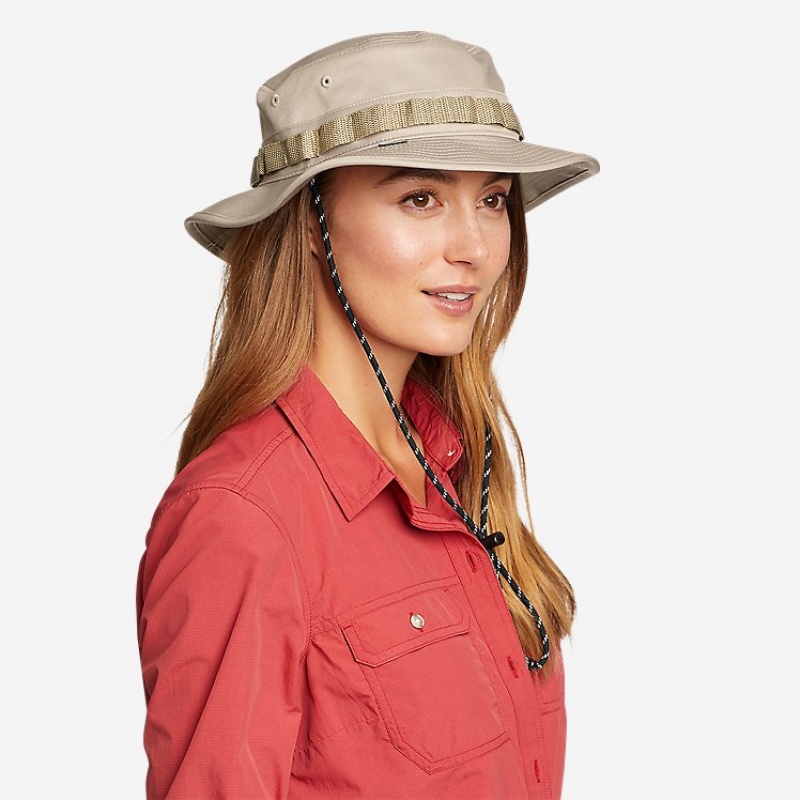 Eddie Bauer Exploration UPF Bucket Hüte Herren Grün | BCQK-97013