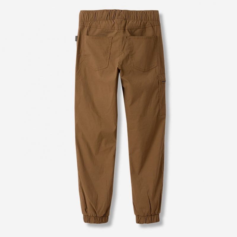 Eddie Bauer Faux Shearling-Gefütterte Jogginghose Jungen Braun | OPVF-61583