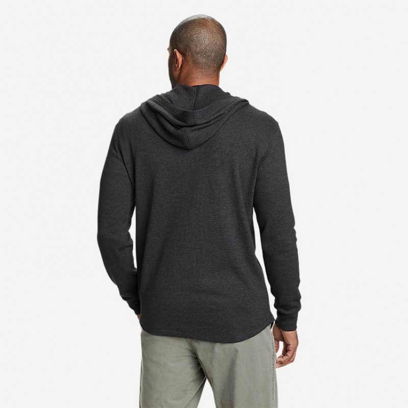 Eddie Bauer Favorite Thermal Shirt Jacken Herren Schwarz | MQEV-06978