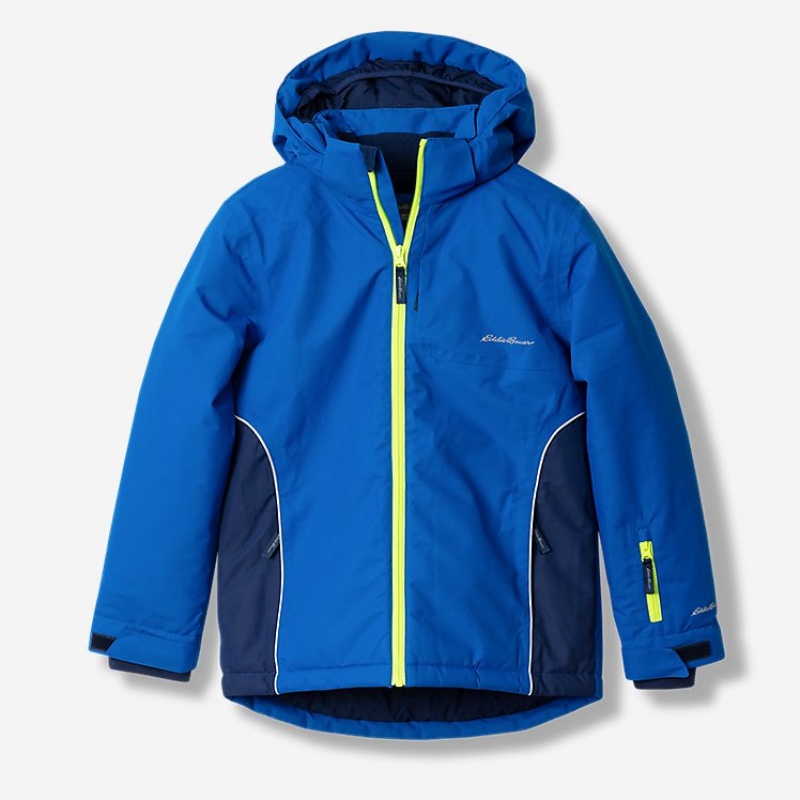 Eddie Bauer Firstline Ski Jacken Jungen Navy | PUJC-86037