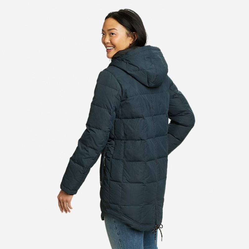 Eddie Bauer Frostine Down Parka Damen Blau | ISJG-10397